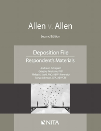Cover image: Allen v. Allen 2nd edition 9781601568175