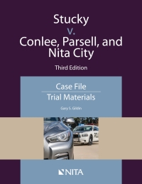صورة الغلاف: Stucky v. Conlee, Parsell, and Nita City 3rd edition 9781601568861