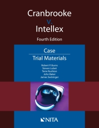 Imagen de portada: Cranbrooke v. Intellex 4th edition 9781601569028