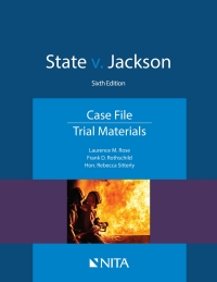 Imagen de portada: State v. Jackson 6th edition 9781601569486