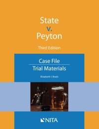 Imagen de portada: State v. Peyton 3rd edition 9781601569523