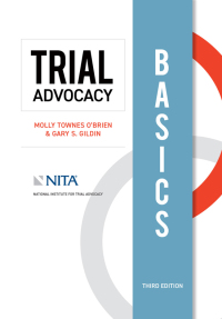 Imagen de portada: Trial Advocacy Basics 3rd edition 9781601569547