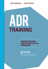 表紙画像: ADR Training 1st edition 9781601569769