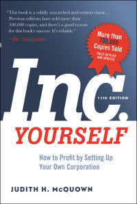Imagen de portada: Inc. Yourself, 11th Edition 11th edition 9781601633019