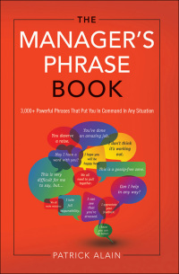 Imagen de portada: The Manager's Phrase Book 9781601632463