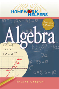 Omslagafbeelding: Homework Helpers: Algebra, Revised Edition 9781601631695