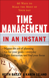Cover image: Time Management In An Instant 9781601630148