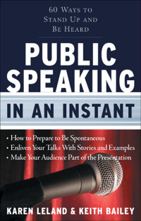 Imagen de portada: Public Speaking in an Instant 9781601630186