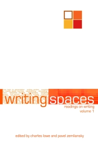 Imagen de portada: Writing Spaces 1 9781602351844