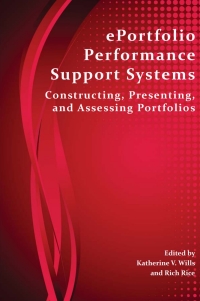 Imagen de portada: ePortfolio Performance Support Systems 9781602354418
