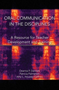 Cover image: Oral Communication in the Disciplines 9781602358522