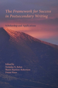 表紙画像: Framework for Success in Postsecondary Writing, The 9781602359291