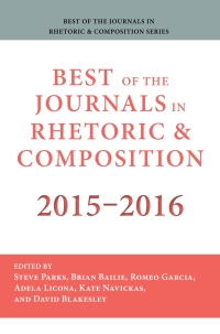 Titelbild: Best of the Journals in Rhetoric and Composition 2015-2016 9781602359895