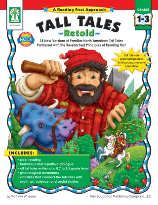 صورة الغلاف: Tall Tales Retold!, Grades 1 - 3 9781933052489