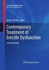 Cover image: Contemporary Treatment of Erectile Dysfunction 9781603275354