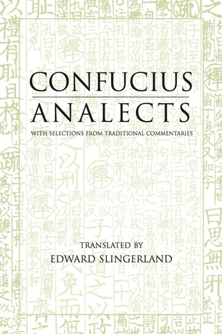 Cover image: Analects 9780872206359