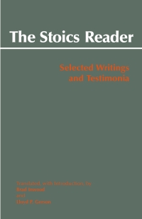 Cover image: The Stoics Reader 9780872209527
