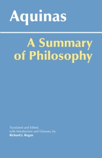 表紙画像: A Summary of Philosophy 9780872206571