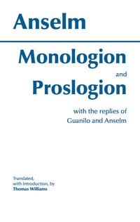 Imagen de portada: Monologion and Proslogion 9780872202979