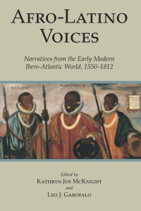 Cover image: Afro-Latino Voices 1st edition 9780872209930