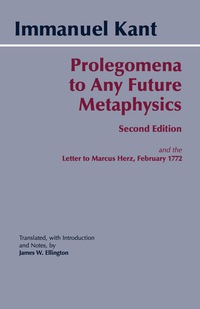 Omslagafbeelding: Prolegomena to Any Future Metaphysics 2nd edition 9780872205932