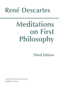 Cover image: Meditations on First Philosophy 3rd edition 9780872201927