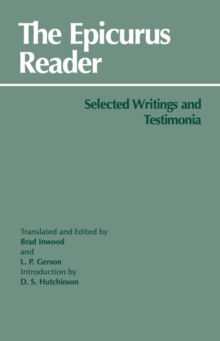 Cover image: The Epicurus Reader 9780872202412