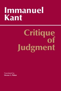Cover image: Critique of Judgment 9780872200258