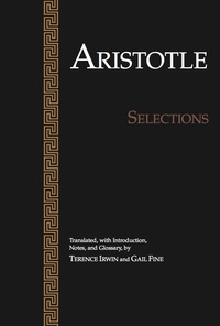 Cover image: Aristotle: Selections 9780915145676