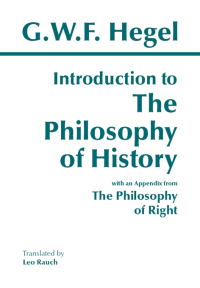 Imagen de portada: Introduction to the Philosophy of History 9780872200562