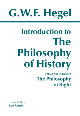 表紙画像: Introduction to the Philosophy of History 9780872200562