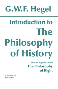 表紙画像: Introduction to the Philosophy of History 9780872200562
