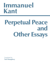 Imagen de portada: Perpetual Peace and Other Essays 9780915145478
