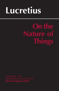 Imagen de portada: On the Nature of Things 9780872205871