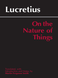 Imagen de portada: On the Nature of Things 9780872205871