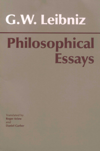 Imagen de portada: Leibniz: Philosophical Essays 9780872200623