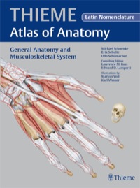 Immagine di copertina: General Anatomy and Musculoskeletal System - Latin Nomencl. (THIEME Atlas of Anatomy) 1st edition 9781604062939
