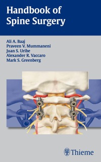 Imagen de portada: Handbook of Spine Surgery 1st edition 9781604064209
