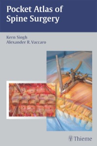 Titelbild: Pocket Atlas of Spine Surgery 1st edition 9781604067255