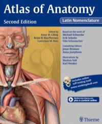 Titelbild: Atlas of Anatomy Latin Nomenclature 2nd edition 9781604067484