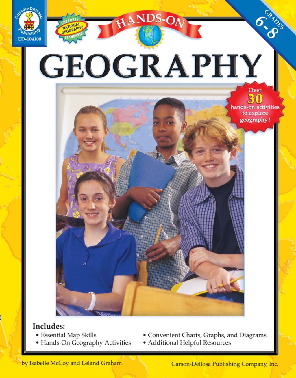 Hands-On Geography, Grades 6 – 8