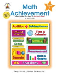 صورة الغلاف: Math Achievement, Grade 1 9780887246371