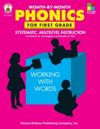 Cover image: Month-by-Month Phonics for First Grade 9780887243974