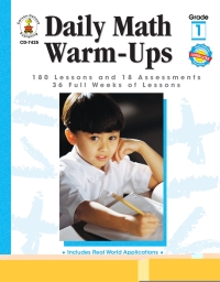 Cover image: Daily Math Warm-Ups, Grade 1 9780887248177