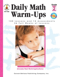 صورة الغلاف: Daily Math Warm-Ups, Grade 2 9780887248184
