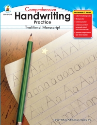 صورة الغلاف: Comprehensive Handwriting Practice: Traditional Manuscript, Grades K - 1 9781600229619