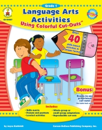 表紙画像: Language Arts Activities Using Colorful Cut-Outs™, Grade 1 9781600220418