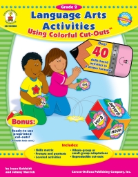 表紙画像: Language Arts Activities Using Colorful Cut-Outs™, Grade 2 9781600220425
