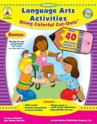 Cover image: Language Arts Activities Using Colorful Cut-Outs™, Grade 3 9781600220432