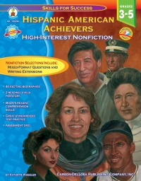Omslagafbeelding: Hispanic American Achievers, Grades 3 - 5 9781600229688